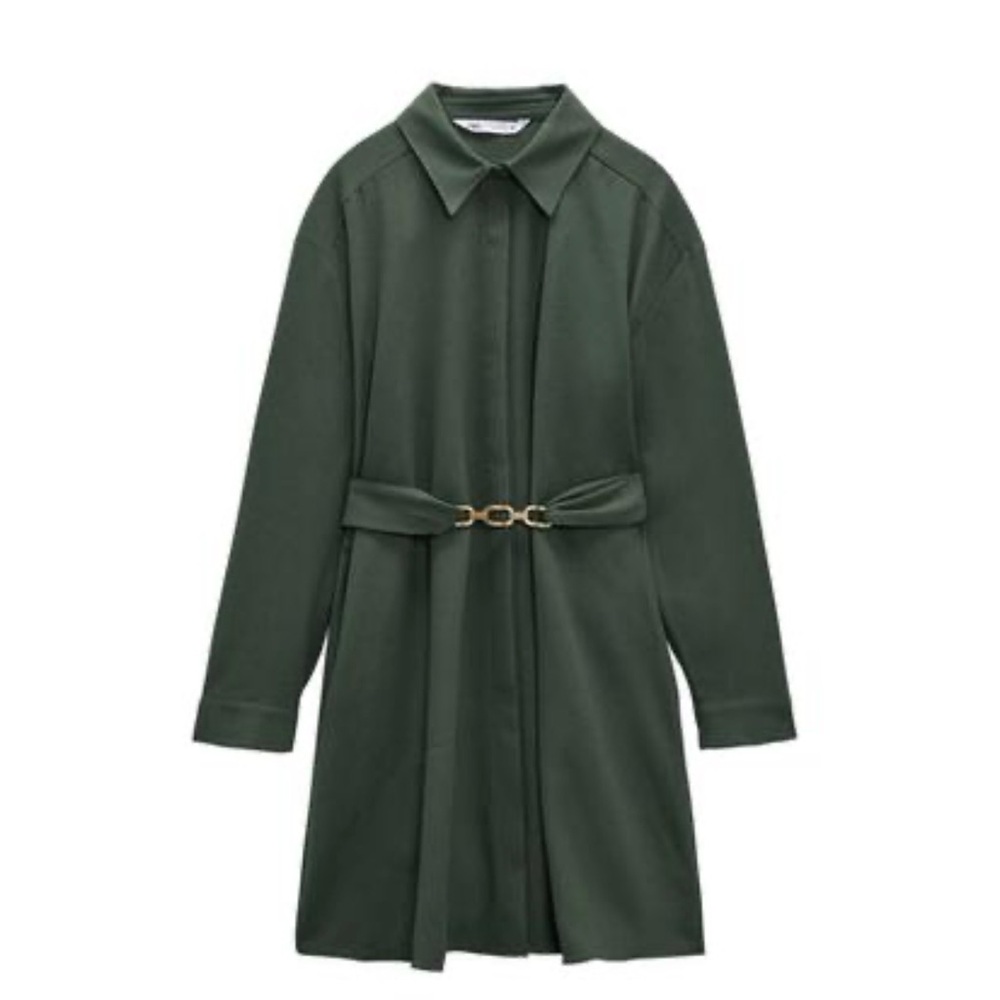Zara Belted Shirtdress